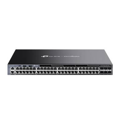 TP-LINK Switch 48x1000Mbps + 6x10Gbps SFP+ +2xUSB + 1xkonzol port + 1xUSB-C Layer3 Menedzselhető Rackes, SG6654X SG6654X TP-LINK Switch 48x1000Mbps + 6x10Gbps SFP+ +2xUSB + 1xkonzol port + 1xUSB-C Layer3 Menedzselhető Rackes, SG6654X SG6654X