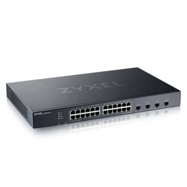 ZYXEL Switch 24x1000Mbps + 4x10G SFP+, Fémházas Menedzselhető, Rackes, XGS1935-28-EU0101F XGS1935-28-EU0101F ZYXEL Switch 24x1000Mbps + 4x10G SFP+, Fémházas Menedzselhető, Rackes, XGS1935-28-EU0101F XGS1935-28-EU0101F