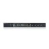 ZYXEL Switch 24x1000Mbps + 4x10G SFP+, Fémházas Menedzselhető, Rackes, XGS1935-28-EU0101F XGS1935-28-EU0101F