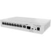 Huawei eKit Switch 8x1000Mbps (124W POE+) + 1x1000Mbps Uplink + 1x1GE (SFP), Nem menedzselhető, Asztali - S110-8P2ST 98012269
