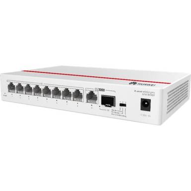 Huawei eKit Switch 8x1000Mbps + 1x1000Mbps + 1x1000Mbps SFP, Nem menedzselhető, Asztali, fanless - S110-8T2ST 98012199 Huawei eKit Switch 8x1000Mbps + 1x1000Mbps + 1x1000Mbps SFP, Nem menedzselhető, Asztali, fanless - S110-8T2ST 98012199