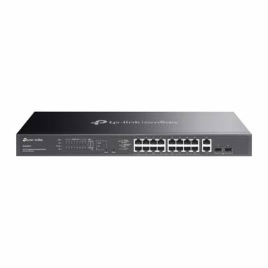 TP-LINK Switch 18x1000Mbps (16xPOE+) +2xGigabit SFP kombó Fémházas Easy Smart (Omada), ES220GMP ES220GMP TP-LINK Switch 18x1000Mbps (16xPOE+) +2xGigabit SFP kombó Fémházas Easy Smart (Omada), ES220GMP ES220GMP