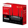 MERCUSYS Wireless Router Dual Band BE3600 1xWAN(1000Mbps) + 3xLAN(1000Mbps), MR25BE MR25BE