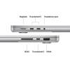 Apple MBP 14: SILVER/M5 MAX 18C CPU/18C/32C GPU/36GB/2T-MAG MGDQ4MG/A