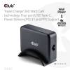HUB Club3D Travel Charger 240 Watt GaN technology, Four port USB Type-C, Power Delivery(PD) 3.1 and PPS Support CAC-1918