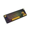 BILL MARVO TITAN 65 vezeték nélküli gaming billentyűzet - Fekete - US /Banana Crystal Linear/ KG984W