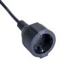 KAB Akyga AK-PC-13A PC Power Cable hálózati hosszabbító kábel, 1 m AK-PC-13A