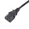 KAB Akyga AK-PC-03C Extension t&aacute;pk&aacute;bel told&oacute;, 1,8 m, fekete AK-PC-03C