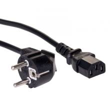 KAB Akyga AK-PC-06C PC Power Cable t&aacute;pk&aacute;bel, 3 m, fekete AK-PC-06C