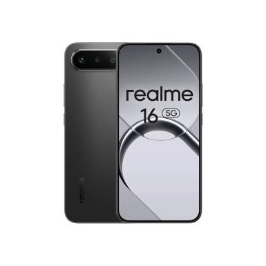 REALME 16 5G - 256GB+8GB - Fekete - RMX5171 REALME 16 5G BLACK REALME 16 5G - 256GB+8GB - Fekete - RMX5171 REALME 16 5G BLACK