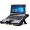 Rampage AD-RC8 Showy RGB Notebook hűtő Black 33450