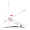 Unitek Adjustable Laptop Stand with 360&deg; Rotating Base Space Grey OT180SL01