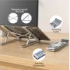 Unitek Mechanical Foldable Laptop Stand Silver OT155SL