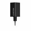 CANYON charger HEXAGON 65 GaN 65W 2xPD 1xQC EU Black CND-CHAHEX65B