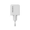 CANYON charger CU20AC GaN 20W 1xPD 1xQC EU White CNS-CUW20AC
