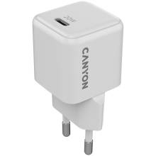 CANYON charger CU20C GaN 20W 1xPD EU White CNS-CUW20C CANYON charger CU20C GaN 20W 1xPD EU White CNS-CUW20C