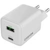 CANYON charger CU45AC GaN 45W 1xPD 1xQC EU White CNS-CUW45AC