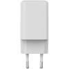 CANYON charger CU45CC GaN 45W 2xPD EU White CNS-CUW45CC