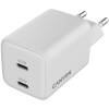 CANYON charger CU45CC GaN 45W 2xPD EU White CNS-CUW45CC