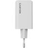 CANYON charger CU65ACC GaN 65W 2xPD 1xQC EU White CNS-CUW65ACC