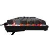 LORGAR Azar 514, Wired mechanical gaming keyboard, RGB backlight, 1680000 colour variations, 18 modes, keys number: 104, 50M clicks, linear dream switches, spring cable up to 3.4m, ABS plastic+metal, magnetic cover, 450*136*39mm, 1.17kg, black,
