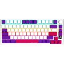 LORGAR KBP7075W, Wireless 75% Mechanical Gaming Keyboard Pro, White, EN layout LRG-KBP7075W-WH-US LORGAR KBP7075W, Wireless 75% Mechanical Gaming Keyboard Pro, White, EN layout LRG-KBP7075W-WH-US