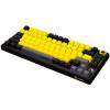 LORGAR KBP7075W, Wireless 75% Mechanical Gaming Keyboard Pro, Black/yellow, EN layout LRG-KBP7075W-YL-US