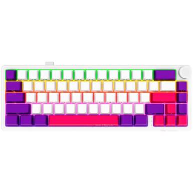 LORGAR KBP70MW, Wireless 65% Mechanical Gaming Keyboard Pro, White, EN layout LRG-KBP70MW-WH-US LORGAR KBP70MW, Wireless 65% Mechanical Gaming Keyboard Pro, White, EN layout LRG-KBP70MW-WH-US
