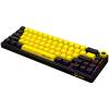 LORGAR KBP70MW, Wireless 65% Mechanical Gaming Keyboard Pro, Black/yellow, EN layout LRG-KBP70MW-YL-US