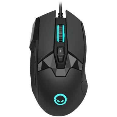 LORGAR Stricter 579, gaming mouse, 9 programmable buttons, Pixart PMW3336 sensor, DPI up to 12 000, 50 million clicks buttons lifespan, 2 switches, built-in display, 1.8m USB soft silicone cable, Matt UV coating with glossy parts and RGB lights LORGAR Stricter 579, gaming mouse, 9 programmable buttons, Pixart PMW3336 sensor, DPI up to 12 000, 50 million clicks buttons lifespan, 2 switches, built-in display, 1.8m USB soft silicone cable, Matt UV coating with glossy parts and RGB lights