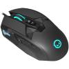 LORGAR Stricter 579, gaming mouse, 9 programmable buttons, Pixart PMW3336 sensor, DPI up to 12 000, 50 million clicks buttons lifespan, 2 switches, built-in display, 1.8m USB soft silicone cable, Matt UV coating with glossy parts and RGB lights