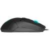 LORGAR Stricter 579, gaming mouse, 9 programmable buttons, Pixart PMW3336 sensor, DPI up to 12 000, 50 million clicks buttons lifespan, 2 switches, built-in display, 1.8m USB soft silicone cable, Matt UV coating with glossy parts and RGB lights