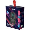 LORGAR Stricter 579, gaming mouse, 9 programmable buttons, Pixart PMW3336 sensor, DPI up to 12 000, 50 million clicks buttons lifespan, 2 switches, built-in display, 1.8m USB soft silicone cable, Matt UV coating with glossy parts and RGB lights