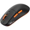 ROYAL KLUDGE M30 Black Orange Gaming Mouse PAW 33111K RK-M30-BLKOR