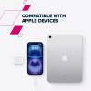 CANYON cable CC100AB C-C 100W Braided 1.2m White CND-CC100AB12W