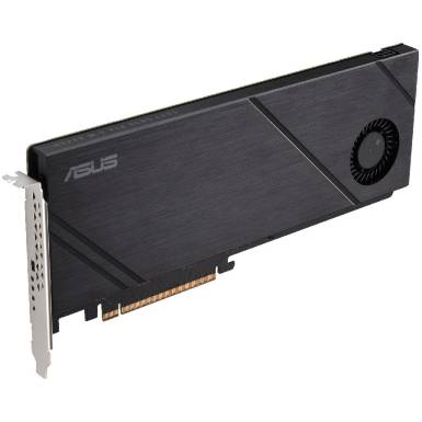 ASUS Hyper M.2 x16 Gen5 Card (PCIe 5.0/4.0) supports up to four NVMe M.2 (2242/2260/2280/22110) devices at up to 512 Gbps for RAID functions across diverse CPU platforms 90MC0CY0-M0EAY0