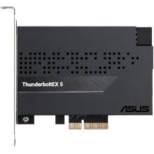 ASUS ThunderboltEX 5 Expansion Card, Dual Thunderbolt 5 USB‑C ports, DisplayPort 2.1, PCIe 4.0 x4 Interface 90MC0E50-M0EAY0