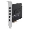 ASUS ThunderboltEX 5 Expansion Card, Dual Thunderbolt 5 USB‑C ports, DisplayPort 2.1, PCIe 4.0 x4 Interface 90MC0E50-M0EAY0