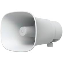 Ubiquiti UP-AI-Horn-Speaker-W All-weather PoE 120 dB horn speaker with advanced AI alert functionality and versatile wall, corner, and pole mounting options UP-AI-HORN-SPEAKER-W