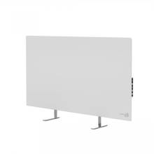 AENO Premium Eco Smart Heater, 700W, Tempered glass, Infrared+convection heating type, Led display Plug type: Europe (E/F type), WHITE AGH0003S