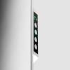 AENO Premium Eco Smart Heater, 700W, Tempered glass, Infrared+convection heating type, Led display Plug type: Europe (E/F type), WHITE AGH0003S