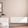 AENO Premium Eco Smart Heater, 700W, Tempered glass, Infrared+convection heating type, Led display Plug type: Europe (E/F type), WHITE AGH0003S
