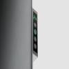 AENO Premium Eco Smart Heater, 700W, Tempered glass, Infrared+convection heating type, LED display, Plug type: Europe (E/F type), GREY AGH0005S