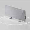 AENO Premium Eco Smart Heater, 700W, Tempered glass, Infrared+convection heating type, LED display, Plug type: Europe (E/F type), GREY AGH0005S