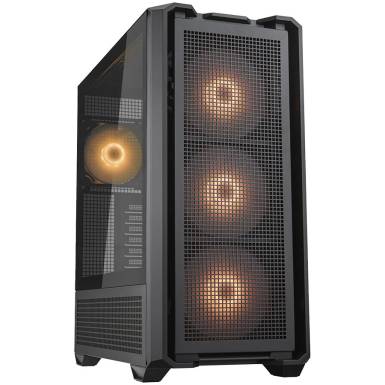 COUGAR MX600 PC Case, Mid Tower, Black CGR-57C9B-RGB COUGAR MX600 PC Case, Mid Tower, Black CGR-57C9B-RGB