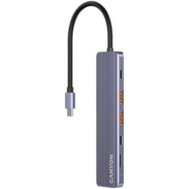 CANYON hub DS-17 6in1 4k USB-C Grey CNS-TDS17