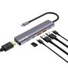 CANYON hub DS-17 6in1 4k USB-C Grey CNS-TDS17