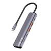 CANYON hub DS-17 6in1 4k USB-C Grey CNS-TDS17