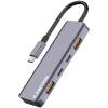CANYON hub DS-18 5in1 USB-C Grey CNS-TDS18