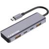 CANYON hub DS-18 5in1 USB-C Grey CNS-TDS18